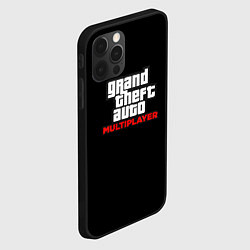 Чехол для iPhone 12 Pro Max GTA мультиплеер, цвет: 3D-черный — фото 2