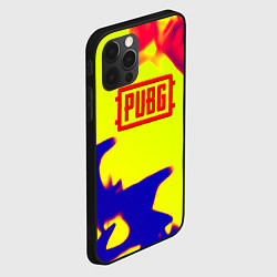 Чехол для iPhone 12 Pro Max PUBG neon flame, цвет: 3D-черный — фото 2