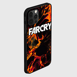 Чехол для iPhone 12 Pro Max Far Cry red bloody lava, цвет: 3D-черный — фото 2