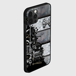 Чехол для iPhone 12 Pro Max Mechanic Iron, цвет: 3D-черный — фото 2