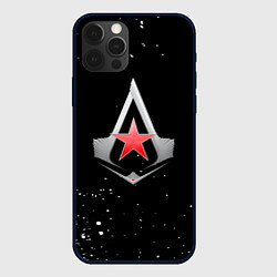 Чехол для iPhone 12 Pro Max Assassins creed russia, цвет: 3D-черный