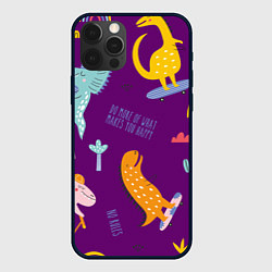 Чехол для iPhone 12 Pro Max No rules, цвет: 3D-черный