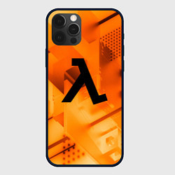 Чехол для iPhone 12 Pro Max Half life rusty steel, цвет: 3D-черный