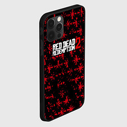 Чехол для iPhone 12 Pro Max Red dead redemption x farcry pattern, цвет: 3D-черный — фото 2