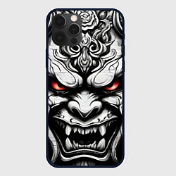 Чехол для iPhone 12 Pro Max Японский демон - Они - big picture, цвет: 3D-черный