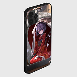 Чехол для iPhone 12 Pro Max Touhou Project Симмёмару Сукуна, цвет: 3D-черный — фото 2