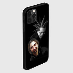 Чехол для iPhone 12 Pro Max Михаил Горшок Горшенёв, цвет: 3D-черный — фото 2