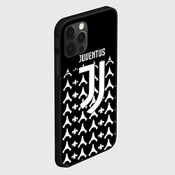 Чехол для iPhone 12 Pro Max Juventus sport club, цвет: 3D-черный — фото 2