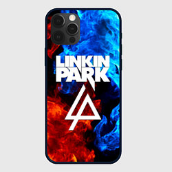 Чехол для iPhone 12 Pro Max Linkin park битва огней, цвет: 3D-черный