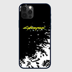 Чехол для iPhone 12 Pro Max Cyberpunk 2077 japan, цвет: 3D-черный