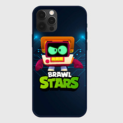 Чехол iPhone 12 Pro Max Brawl start 8 bit skin old tv