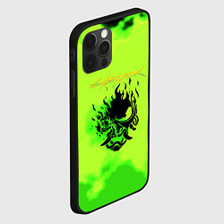 Чехол для iPhone 12 Pro Max Cyberpunk кислотный, цвет: 3D-черный — фото 2