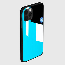 Чехол для iPhone 12 Pro Max Napoli geometry fc, цвет: 3D-черный — фото 2