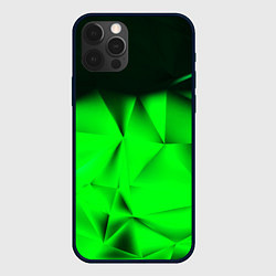 Чехол для iPhone 12 Pro Max Кислотная абстракция кубы, цвет: 3D-черный