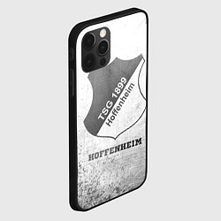 Чехол для iPhone 12 Pro Max Hoffenheim - white gradient, цвет: 3D-черный — фото 2