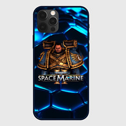 Чехол для iPhone 12 Pro Max Captain Warhammer 40000 space marine 2 Titus, цвет: 3D-черный