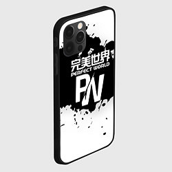 Чехол для iPhone 12 Pro Max Perfect world краски, цвет: 3D-черный — фото 2