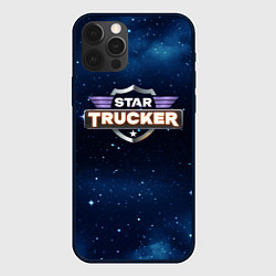 Чехол для iPhone 12 Pro Max Logo Star Trucker, цвет: 3D-черный