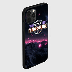 Чехол для iPhone 12 Pro Max Star Trucker logo space, цвет: 3D-черный — фото 2