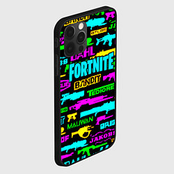 Чехол для iPhone 12 Pro Max Fortnite games, цвет: 3D-черный — фото 2