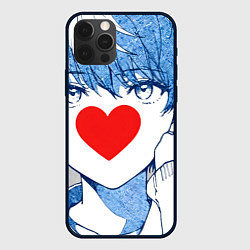 Чехол для iPhone 12 Pro Max Манга a boy love, цвет: 3D-черный