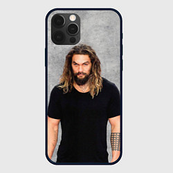 Чехол для iPhone 12 Pro Max Jason Momoa, цвет: 3D-черный