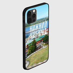 Чехол для iPhone 12 Pro Max Нижний Новгород кремль, цвет: 3D-черный — фото 2