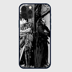 Чехол для iPhone 12 Pro Max Berserk and Miyamoto Musashi, цвет: 3D-черный