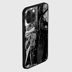 Чехол для iPhone 12 Pro Max Berserk and Miyamoto Musashi, цвет: 3D-черный — фото 2