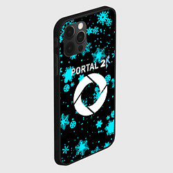 Чехол для iPhone 12 Pro Max Portal winter, цвет: 3D-черный — фото 2