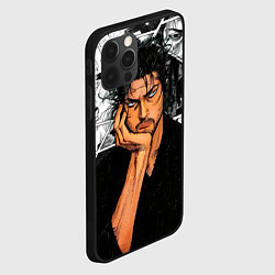 Чехол для iPhone 12 Pro Max Musashi ponders, цвет: 3D-черный — фото 2