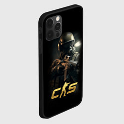 Чехол для iPhone 12 Pro Max CS counter terrorist, цвет: 3D-черный — фото 2