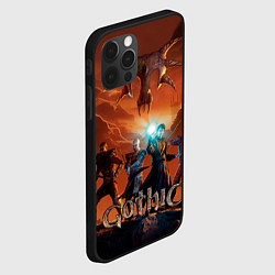Чехол для iPhone 12 Pro Max Герои из Gothic remake, цвет: 3D-черный — фото 2