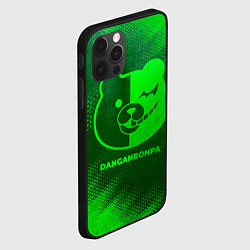 Чехол для iPhone 12 Pro Max Danganronpa - green gradient, цвет: 3D-черный — фото 2