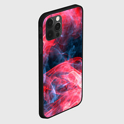 Чехол для iPhone 12 Pro Max Дымная текстура, цвет: 3D-черный — фото 2