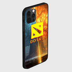 Чехол для iPhone 12 Pro Max DOTA 2 лес эльфов, цвет: 3D-черный — фото 2