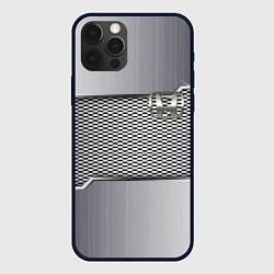 Чехол для iPhone 12 Pro Max Honda metal steel, цвет: 3D-черный