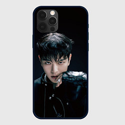 Чехол для iPhone 12 Pro Max Stray Kids Seungmin Giant concept, цвет: 3D-черный