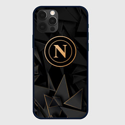 Чехол для iPhone 12 Pro Max Napoli golden poly, цвет: 3D-черный