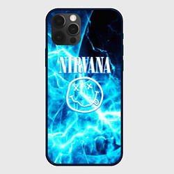 Чехол для iPhone 12 Pro Max Nirvana electro, цвет: 3D-черный