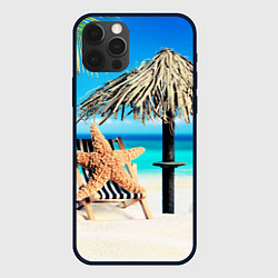 Чехол для iPhone 12 Pro Max Resort, цвет: 3D-черный