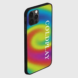 Чехол для iPhone 12 Pro Max Coldplay moon music album, цвет: 3D-черный — фото 2