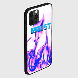 Чехол для iPhone 12 Pro Max RUST game neon steel, цвет: 3D-черный — фото 2