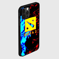 Чехол для iPhone 12 Pro Max Dota 2 огненный стиль, цвет: 3D-черный — фото 2