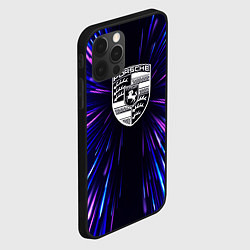 Чехол для iPhone 12 Pro Max Porsche neon energy, цвет: 3D-черный — фото 2