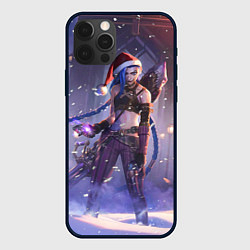 Чехол для iPhone 12 Pro Max Happy New Year Jinx, цвет: 3D-черный