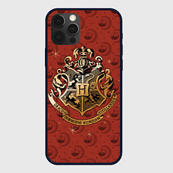 Чехол для iPhone 12 Pro Max Факультеты Хогвартса, цвет: 3D-черный