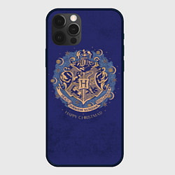 Чехол iPhone 12 Pro Max Happy Christmas - Hogwarts