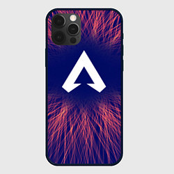 Чехол для iPhone 12 Pro Max Apex Legends red energy, цвет: 3D-черный