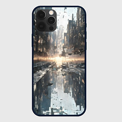 Чехол для iPhone 12 Pro Max Сюрреализм абстракция, цвет: 3D-черный